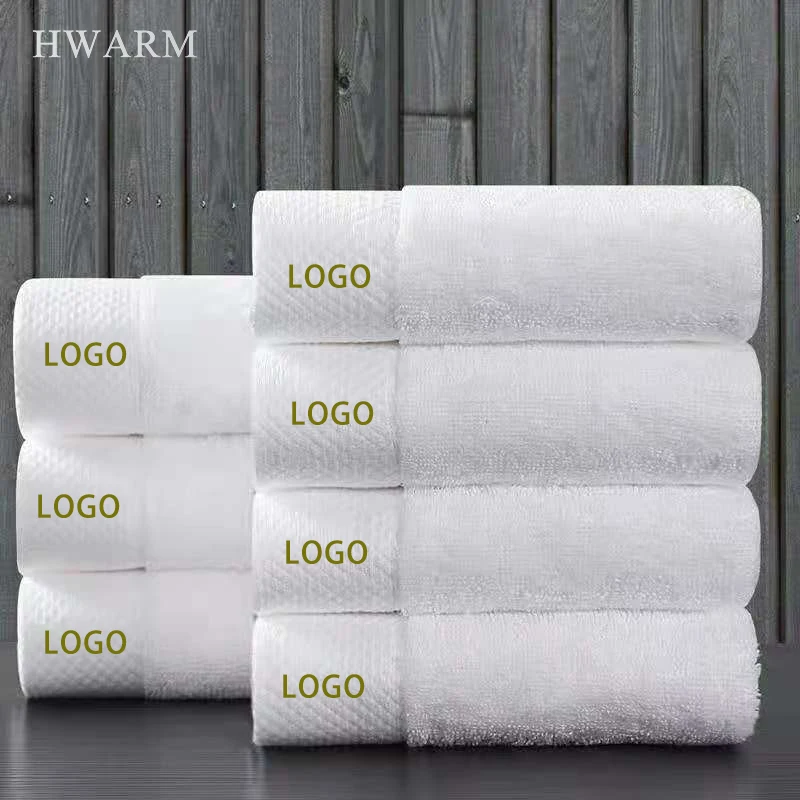 White Cotton Towel Bath