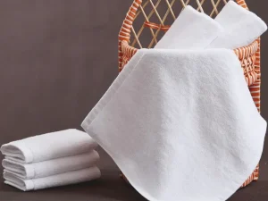 White Suqare Towel