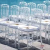 Clear Bamboo Acrylic Chair