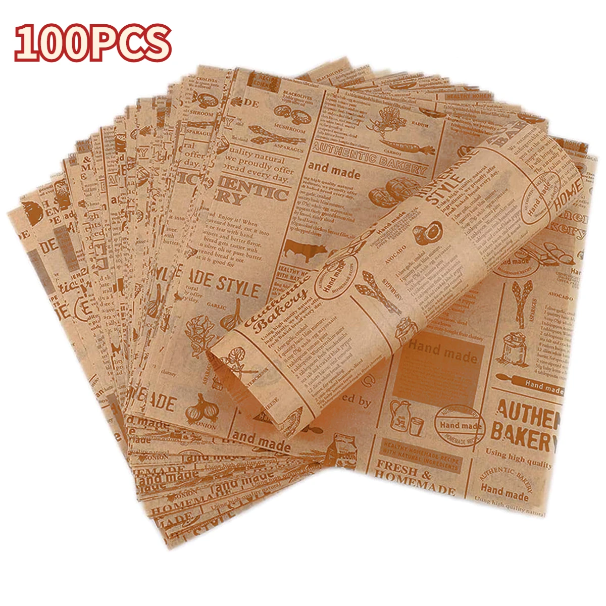Newspaper Style Kitche Paper