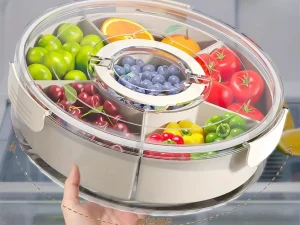 Food Storage Dried Fruit Snack Plate