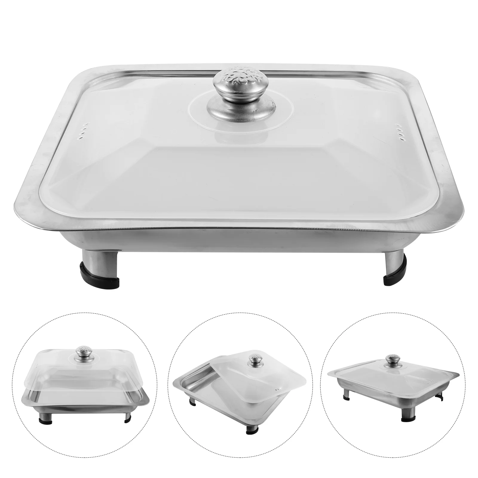 Stainless Steel Dinner Plate