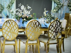 Stainless Steel Wedding Chairs