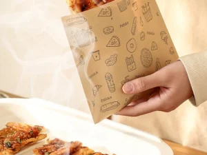 50PCS Greaseproof Paper Bag