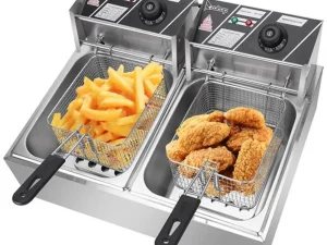 Electric Deep Fryer Double Tank