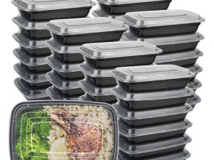 10PCS Plastic Disposable Food Containers