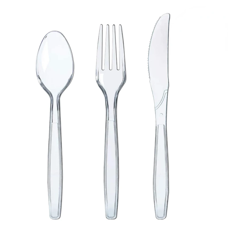 100pcs Plastic Cutlery Set