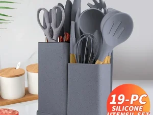 19 Pcs Non-Stick Silicone Kitchen Utensil