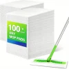 100PCS Disposable Micro Fibre Electrostatic Floor Cloths