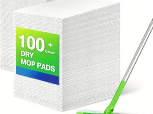 100PCS Disposable Micro Fibre Electrostatic Floor Cloths