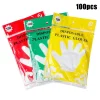 100pcs Disposable Gloves Plastic Gloves