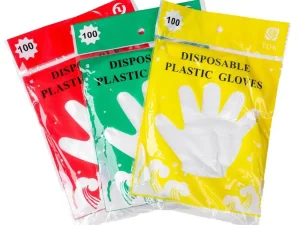 100pcs Disposable Gloves Plastic Gloves
