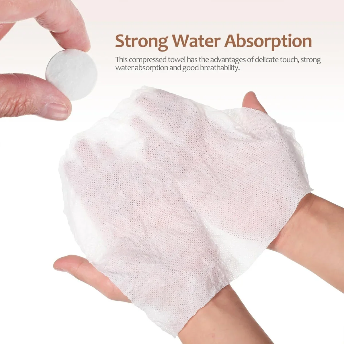 100PCS/200PCS Mini Compressed Towel Disposable Capsules