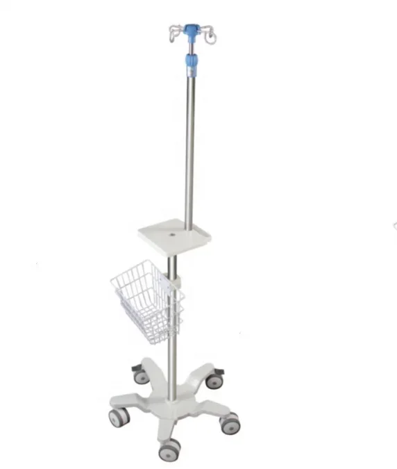 Hospital Medical IV Drip Stand For Infusion Stainless Steel IV Stand