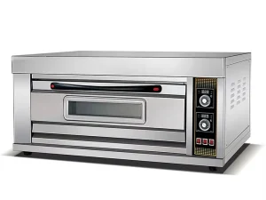 Stainless steel baking double layer double tray electric bread oven
