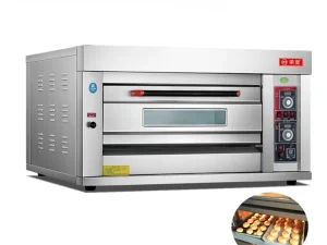 Small One Layer Gaz Pizza Bread Gas Single Deck Commercial
