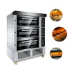Industrial Baking Machine Gas Single Deck Trays Bakery Bread With Steam