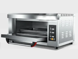 Single bakery pizza electric deck oven 1 layer 1 deck 1 tray oven