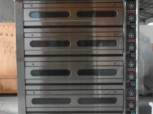Large Big Gas Commercial 4 Deck 16 Trays Oven