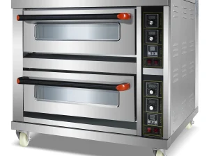Commercial Two Deck 2 Trays Electric Bakery Oven