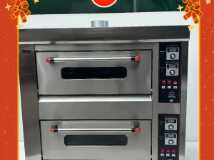 2 layers 2 trays electric multifunctional commercial large baking oven