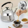 Stainless Steel Whistling Teakettl