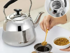 Stainless Steel Whistling Teakettl