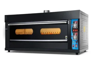 2 Deck 2 Trays Electric Pizza Baking Oven