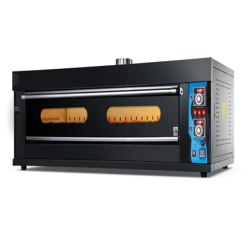 2 Deck 2 Trays Electric Pizza Baking Oven
