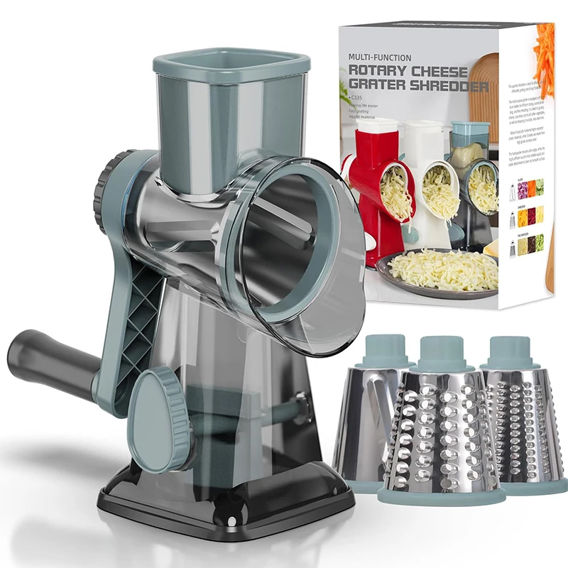 3 in 1 Rotary Vegetable Slicer