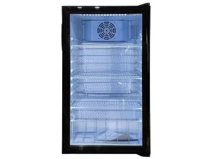98L Commercial Home Appliances Mini Fridge Beverage Display Refrigerator