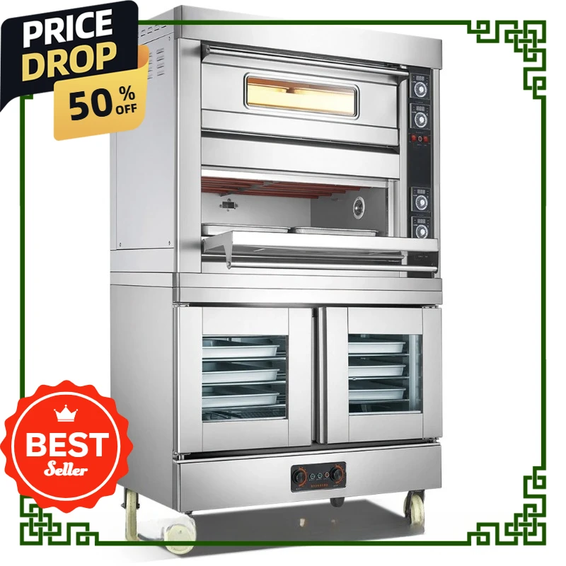 Trays Gas Layered Oven Fermentation Cabinet