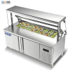 Freezer Display Salad Bar Counter