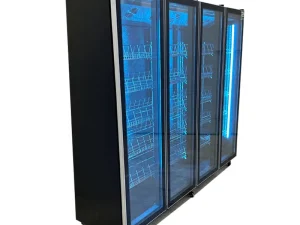 Good Quality Glass Door Luxury Beverage Display Fridge
