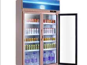 Fan Cooling Display Freezers & Fridges