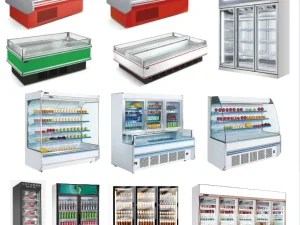 Commercial Fruit Vegetable Meat Display
