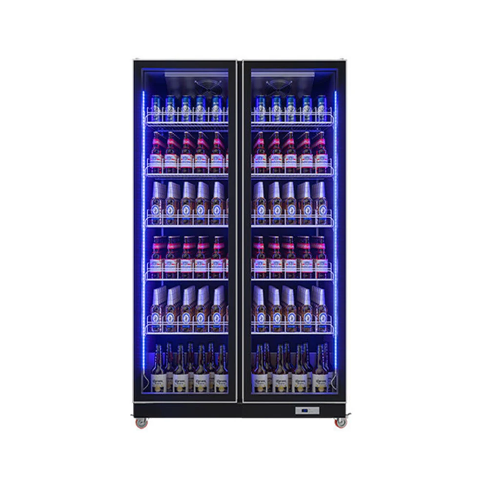 Glass Door Commercial Drink Supermarket